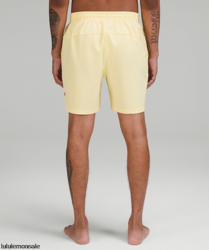 Lululemon Deutschland DELULU956 | Caprese Gelb Pool Kurz 7